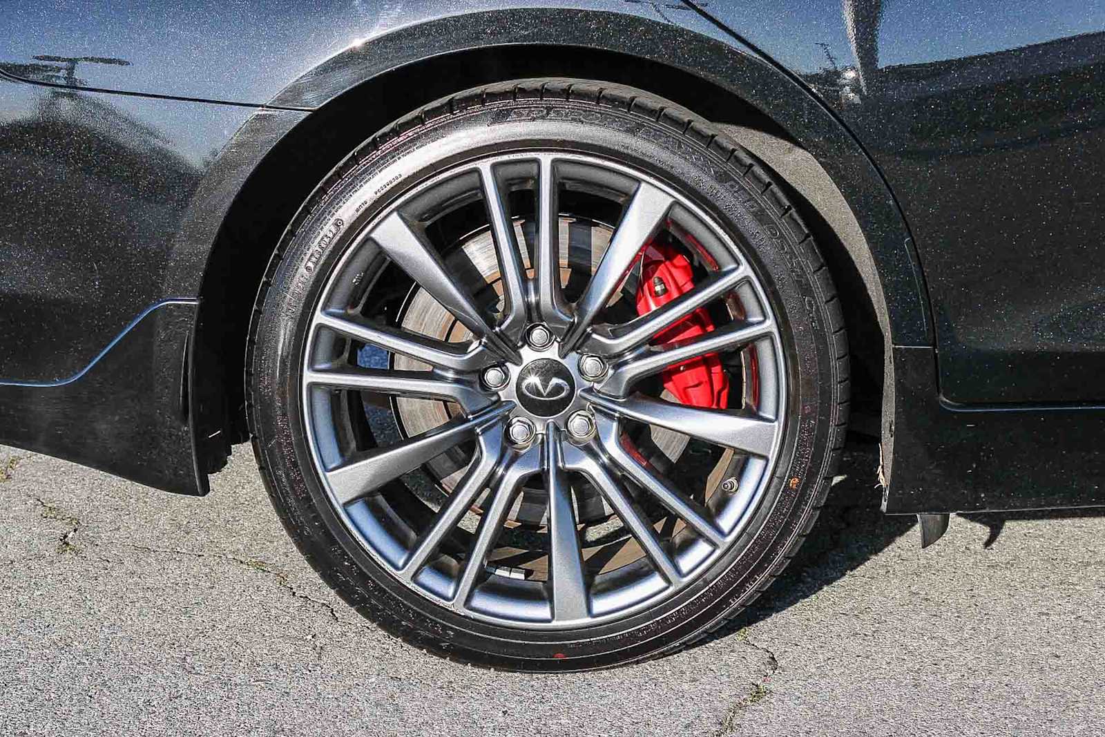 Used 2022 INFINITI Q50 Red Sport 400 w/ Cargo Package image 8