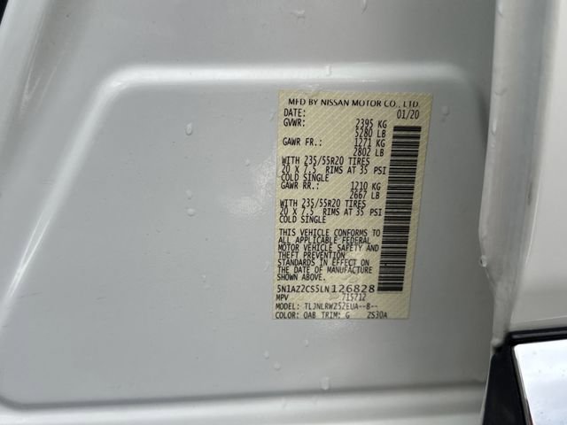 Used 2020 Nissan Murano SL w/ Moonroof Package image 30
