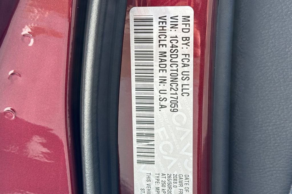 Used 2022 Dodge Durango R/T w/ Blacktop Package image 26