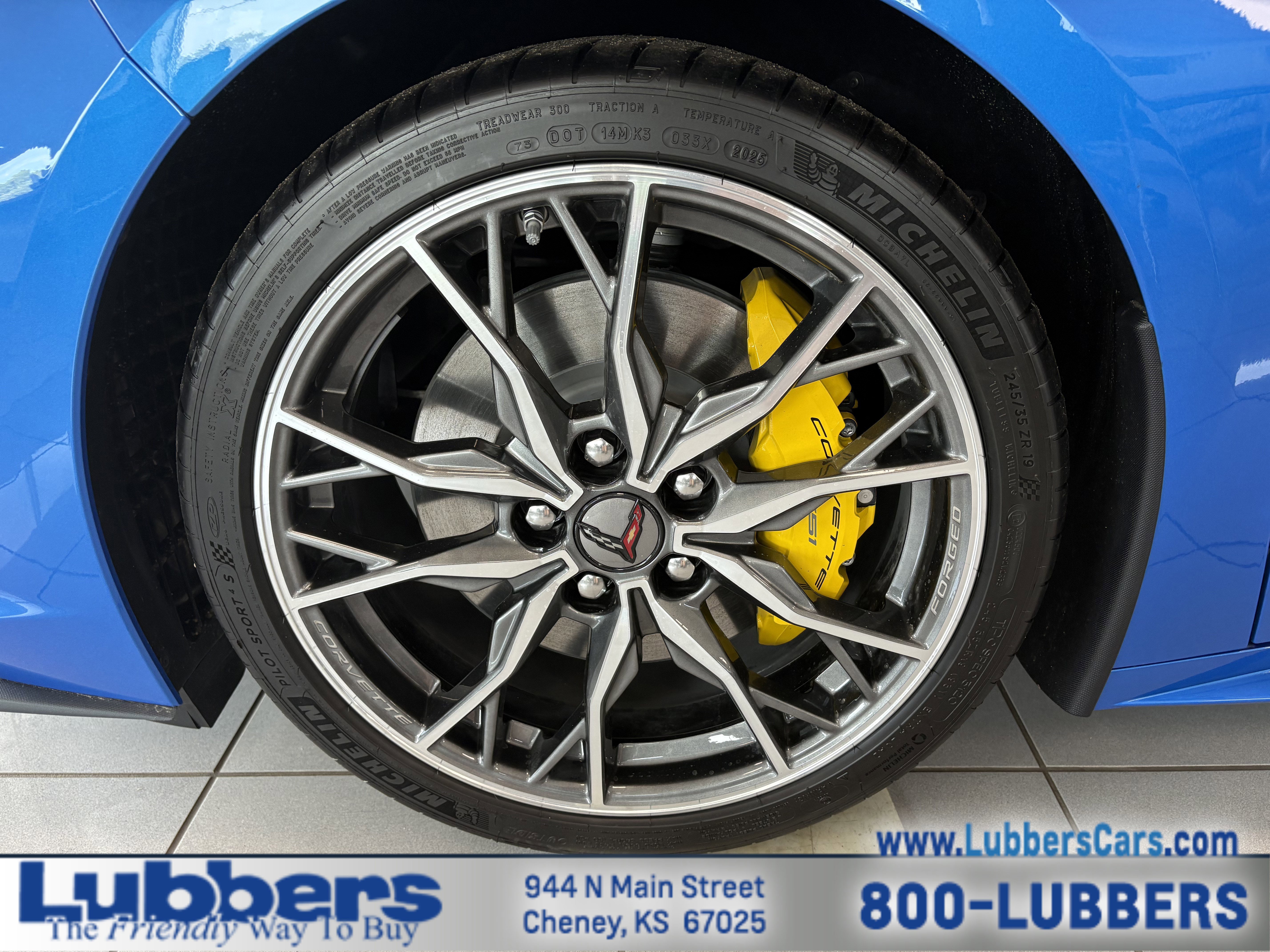 New 2026 Chevrolet Corvette Stingray Preferred Cpe w/ Z51 Performance Package image 2