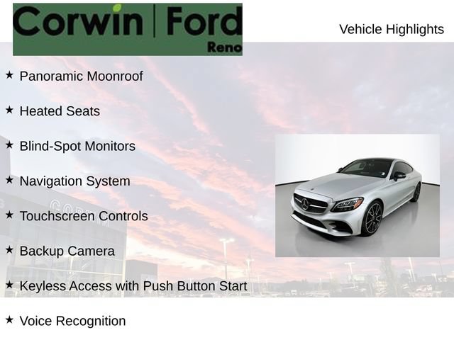 Used 2019 Mercedes-Benz C 300 Coupe w/ AMG Line image 8