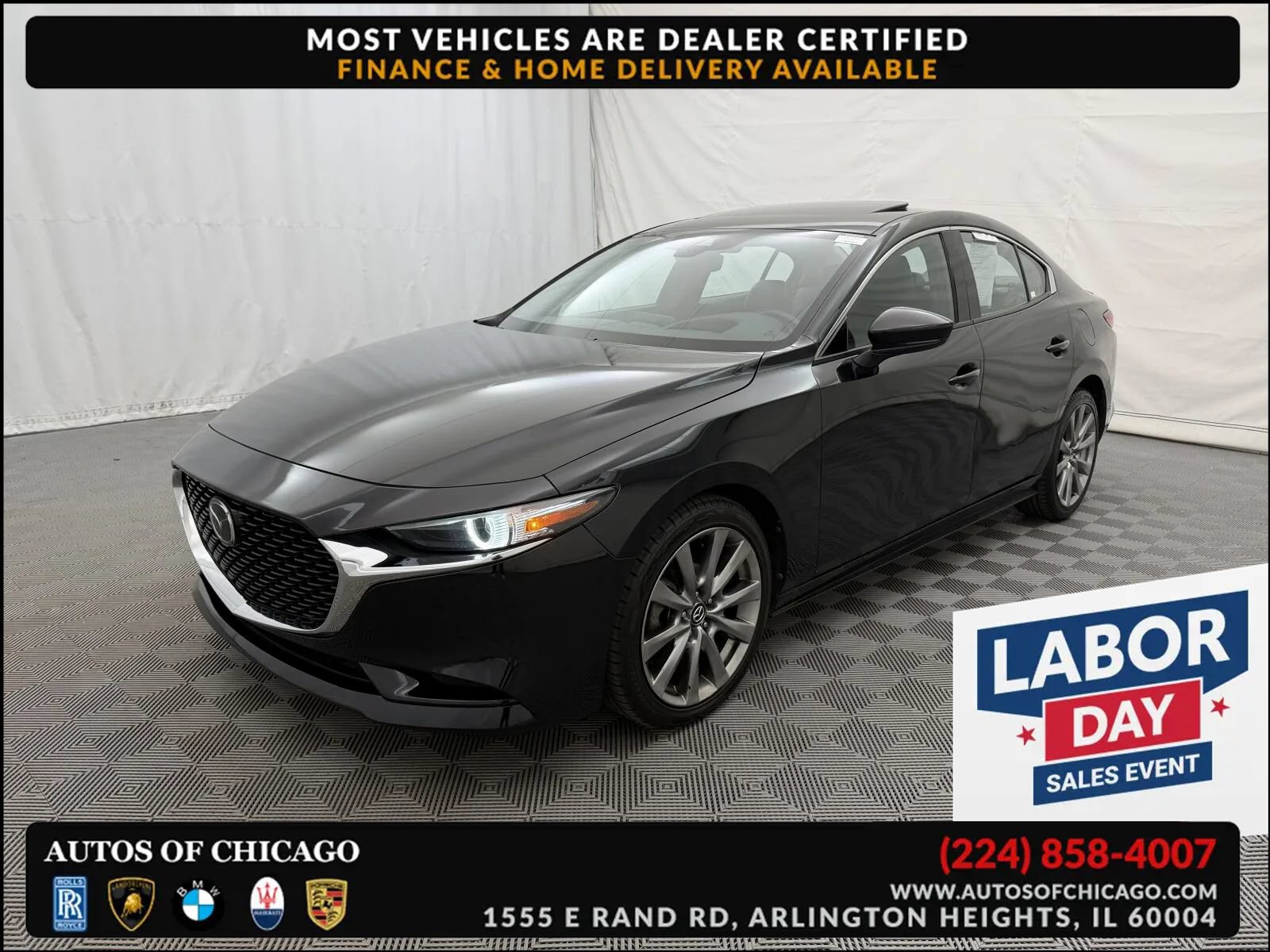 Used 2021 MAZDA MAZDA3 s FWD image 1
