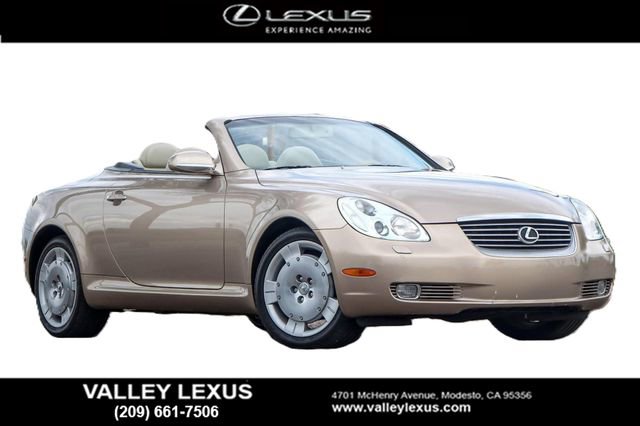 Used 2002 Lexus SC 430 Convertible