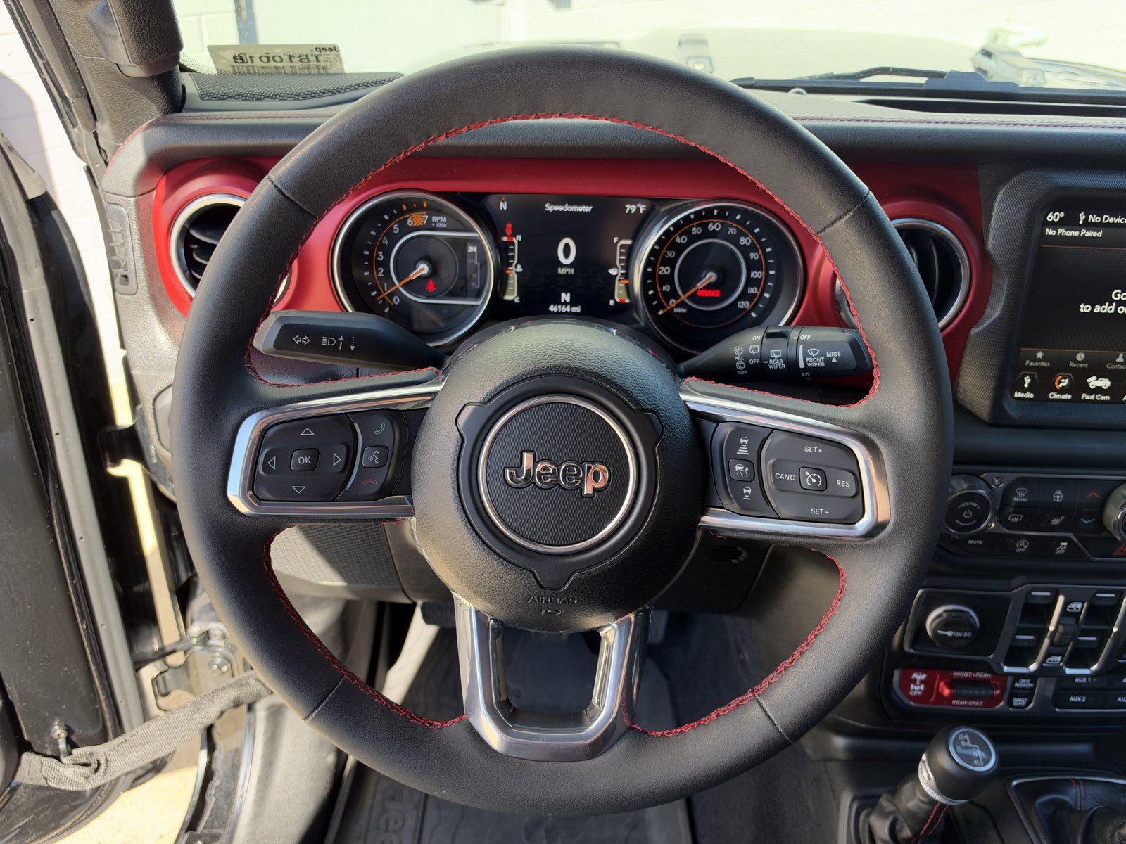 Used 2023 Jeep Wrangler Unlimited Rubicon w/ Steel Bumper Group AWD/4WD image 17