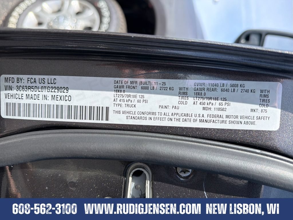 New 2026 RAM 2500 Big Horn AWD/4WD image 28