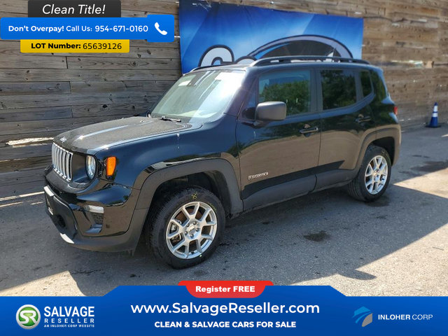 Used 2022 Jeep Renegade Latitude w/ Convenience Group AWD/4WD image 1