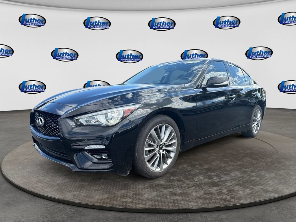 Used 2023 INFINITI Q50 Luxe AWD/4WD image 1