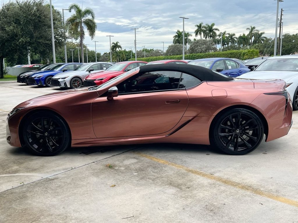 Certified 2024 Lexus LC 500 Convertible w/ Touring Package RWD image 4