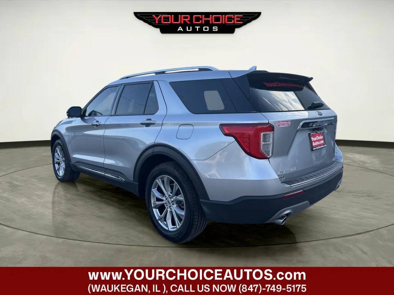 Used 2020 Ford Explorer Limited AWD/4WD image 3
