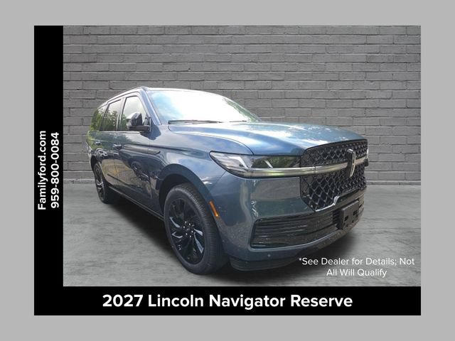 New 2027 Lincoln Navigator Reserve w/ Jet Appearance Package