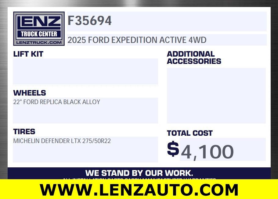 Used 2025 Ford Expedition Active image 2