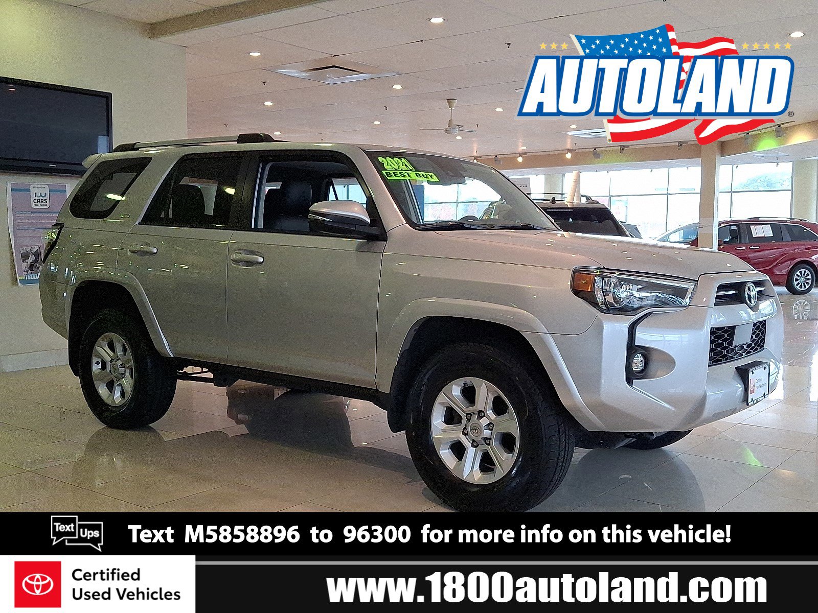 Certified 2021 Toyota 4Runner SR5 Premium