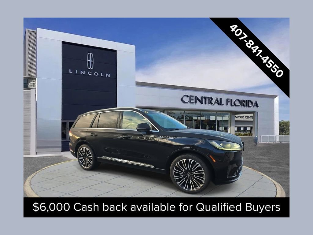 New 2025 Lincoln Aviator Black Label