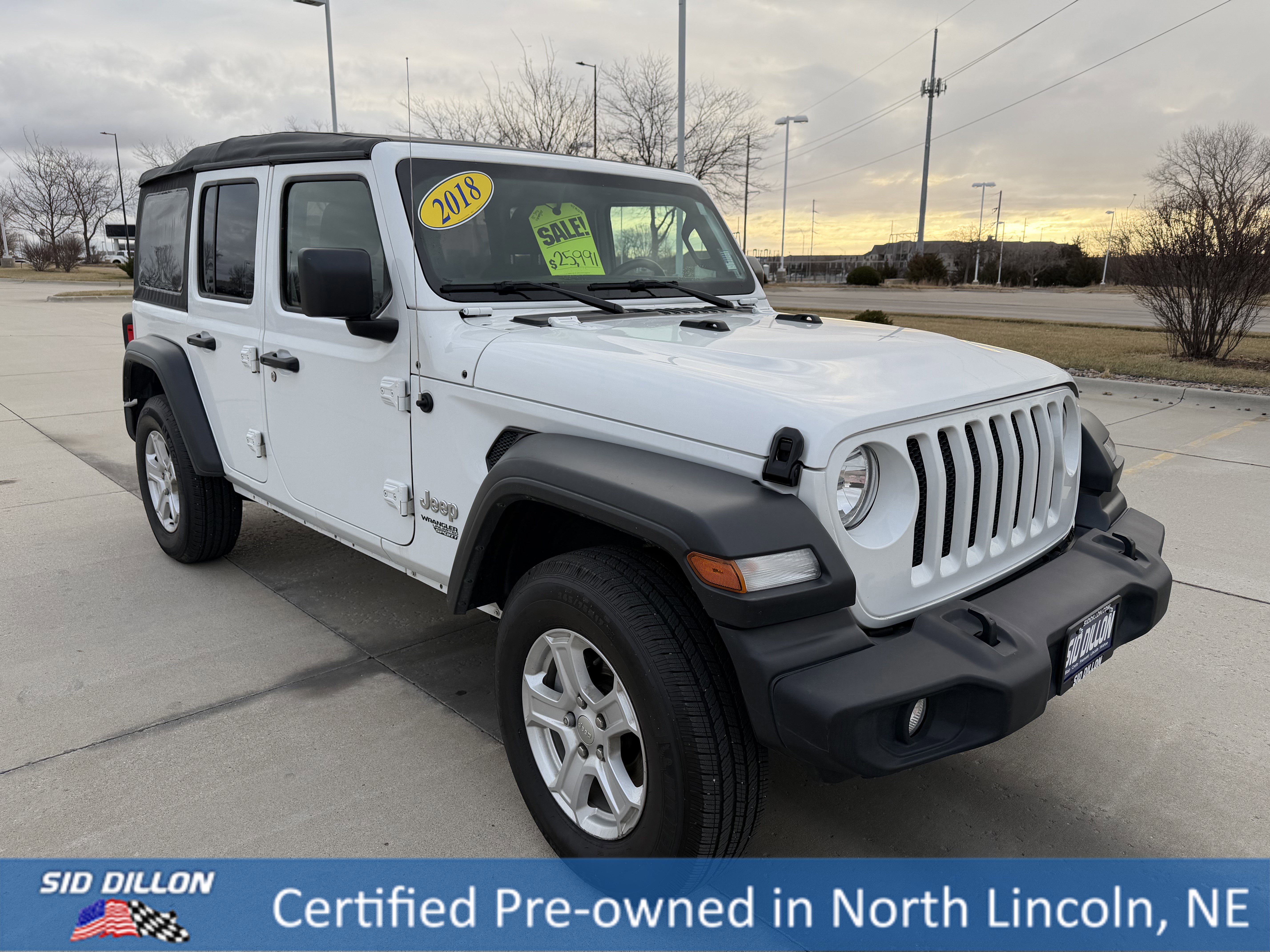 Used 2018 Jeep Wrangler Unlimited Sport S image 6