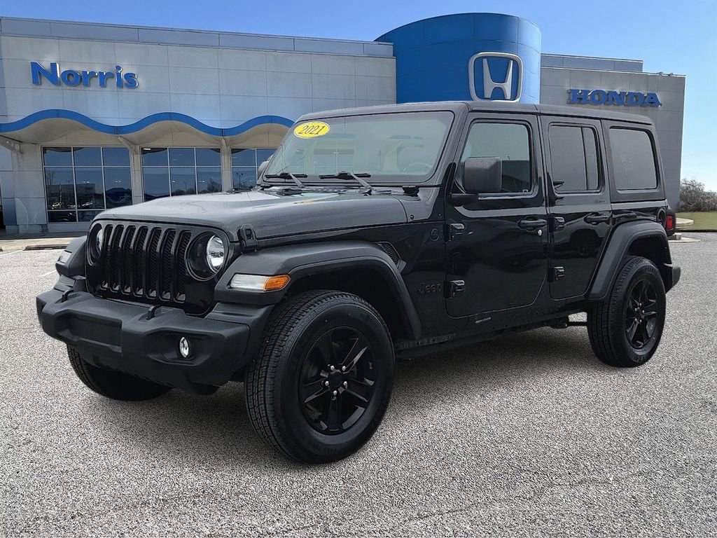 Used 2021 Jeep Wrangler Unlimited Sport image 2