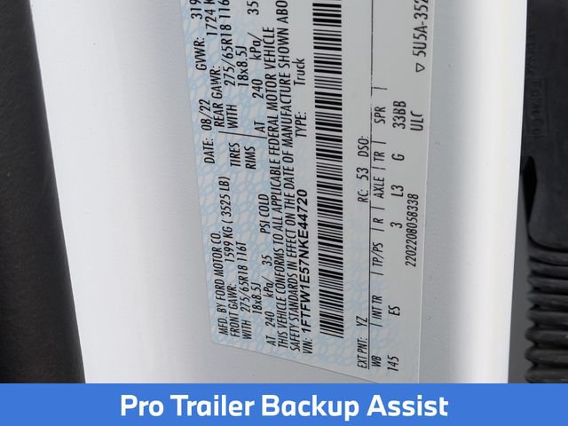 Used 2022 Ford F150 Lariat w/ Equipment Group 501A Mid AWD/4WD image 29