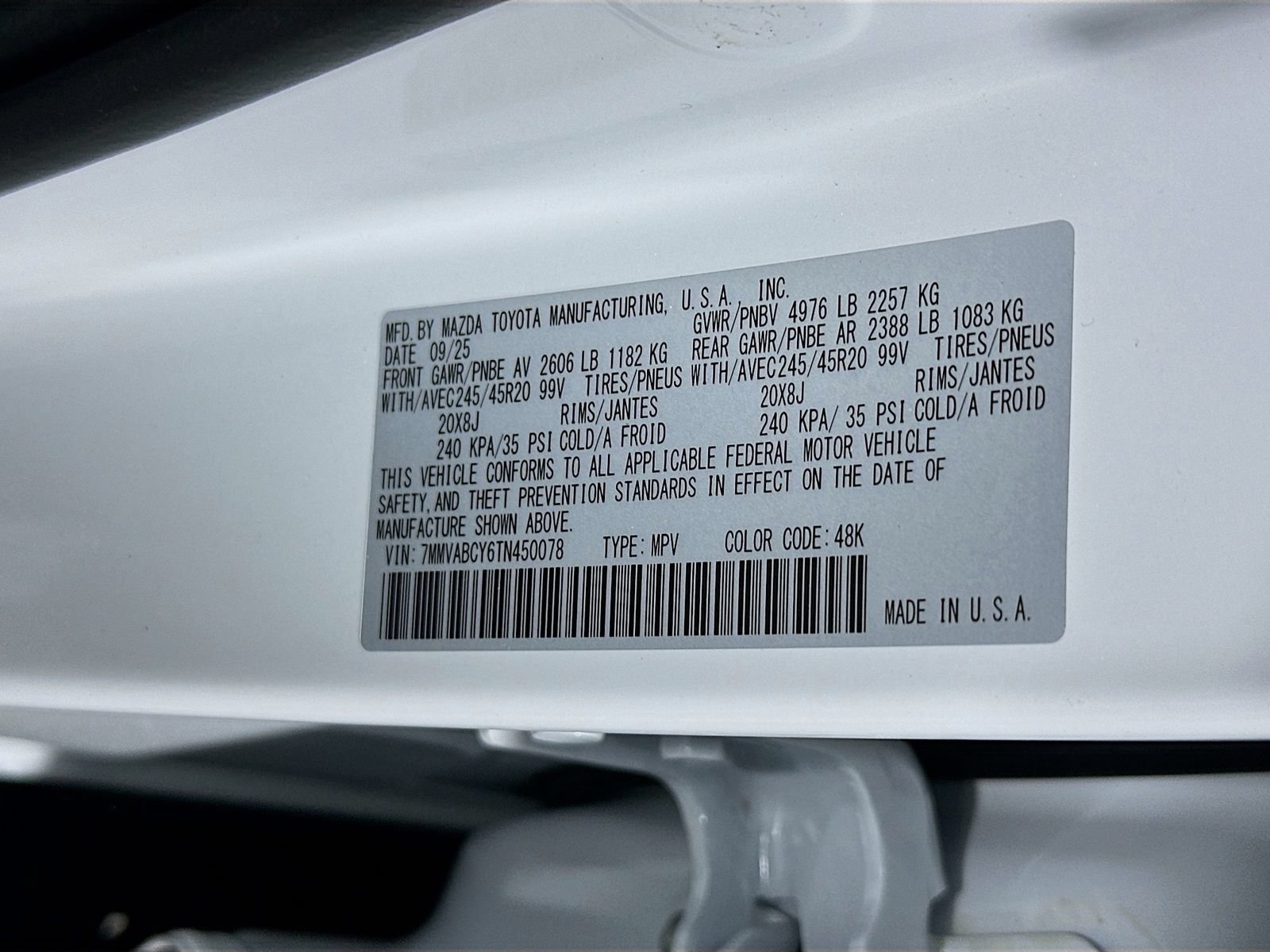Certified 2026 MAZDA CX-50 AWD 2.5 S w/ Weather Package image 8