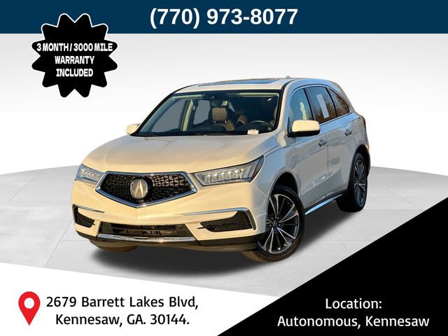 Used 2019 Acura MDX FWD w/ Tech & Entertainment