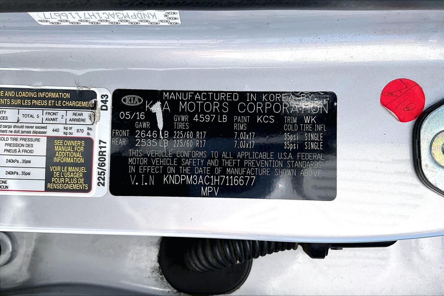 Used 2017 Kia Sportage LX FWD image 32