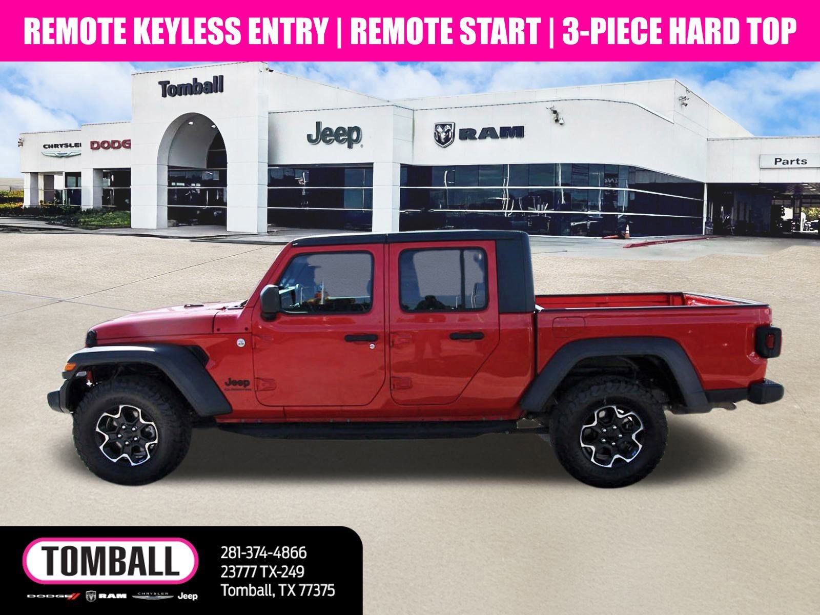 Used 2020 Jeep Gladiator Sport w/ Quick Order Package 24S image 4