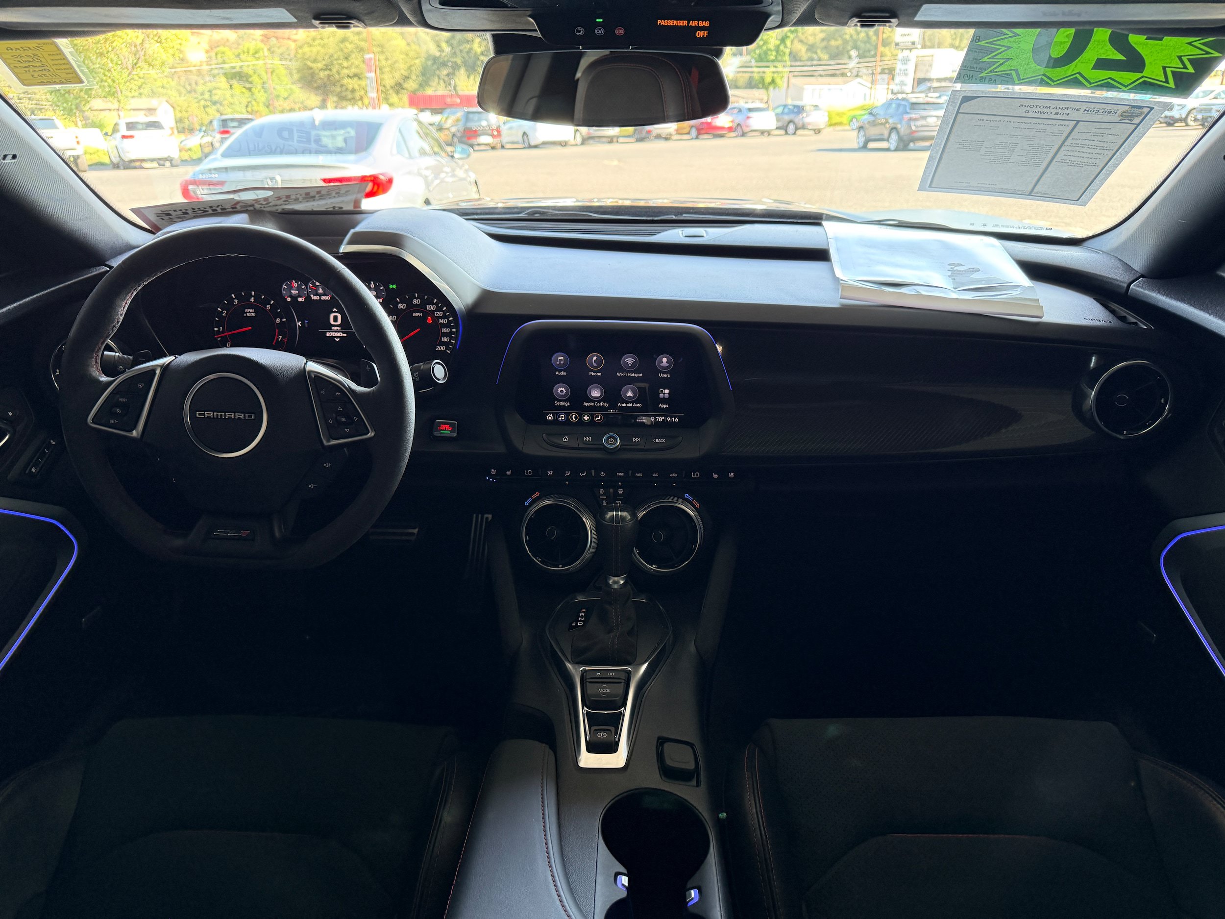 Used 2020 Chevrolet Camaro ZL1 RWD image 18