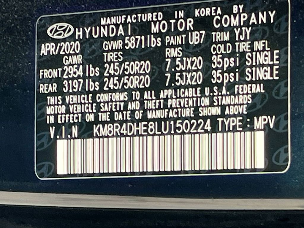 Used 2020 Hyundai Palisade SEL AWD/4WD image 33