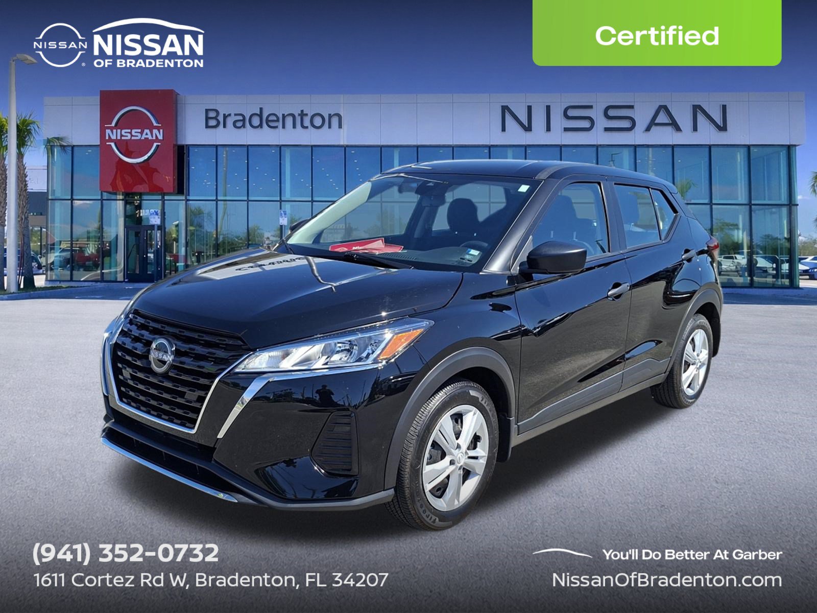 Certified 2025 Nissan Kicks Play S