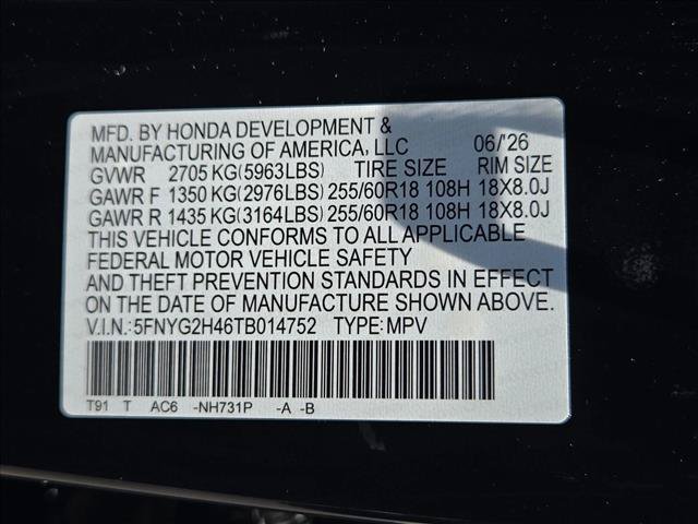 New 2026 Honda Pilot EX-L image 17