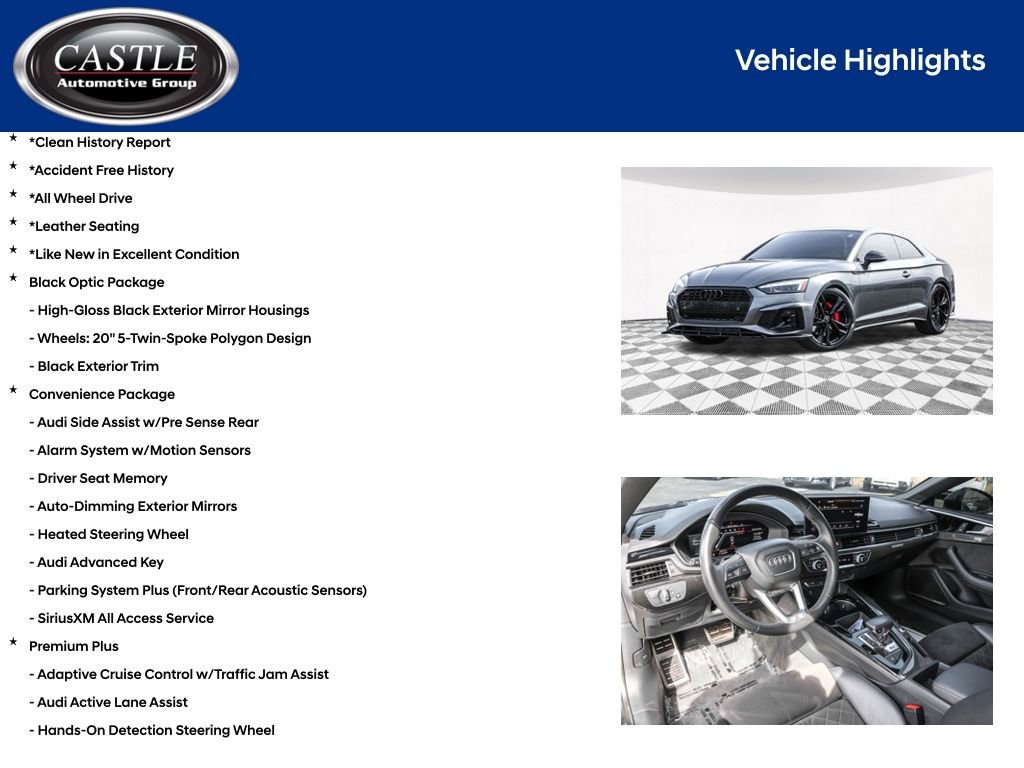 Used 2021 Audi S5 Premium Plus w/ Premium Plus image 4