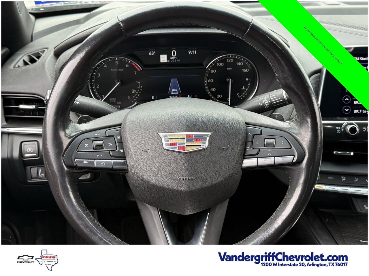 Used 2023 Cadillac CT4 Luxury w/ Sun And Sound Package RWD image 11