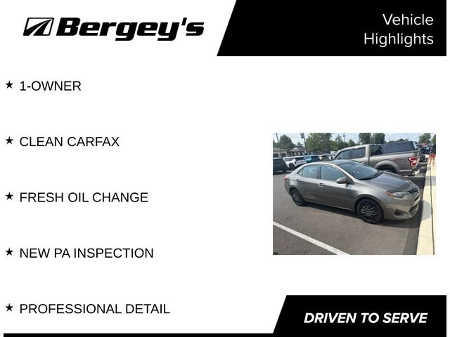 Used 2017 Toyota Corolla LE w/ Carpet Mat Package (TMS) FWD image 4
