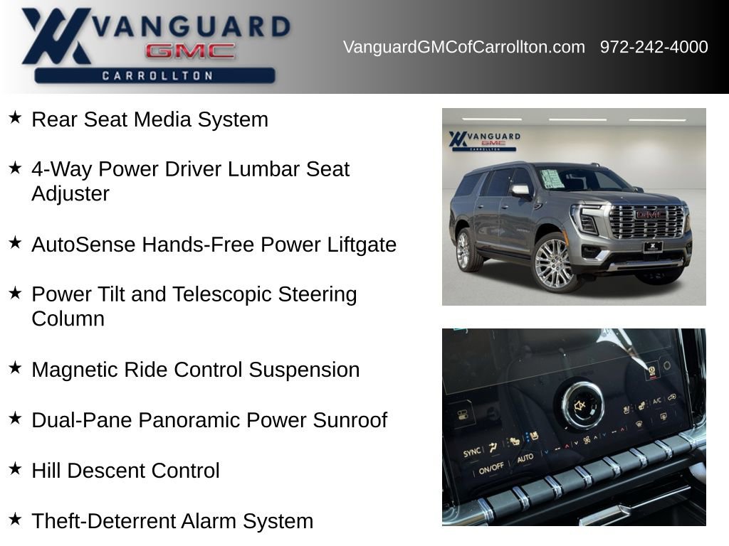 New 2026 GMC Yukon XL Denali w/ Denali Reserve Package image 12