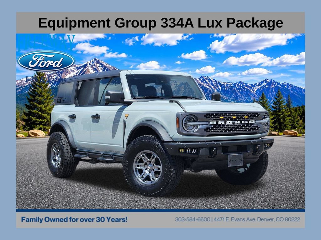 Used 2023 Ford Bronco Badlands AWD/4WD 360° Tour