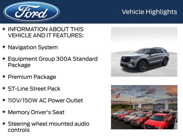 New 2026 Ford Explorer ST-Line w/ ST-Line Street Pack AWD/4WD image 4