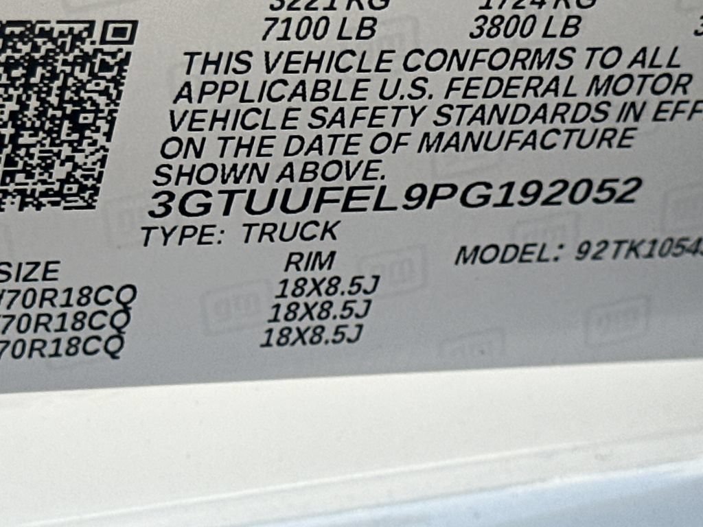 Used 2023 GMC Sierra 1500 AT4X AWD/4WD image 34