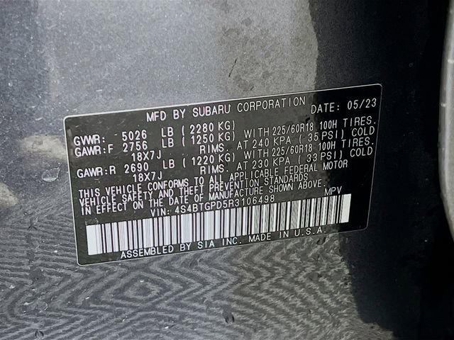 Used 2024 Subaru Outback Touring XT image 16