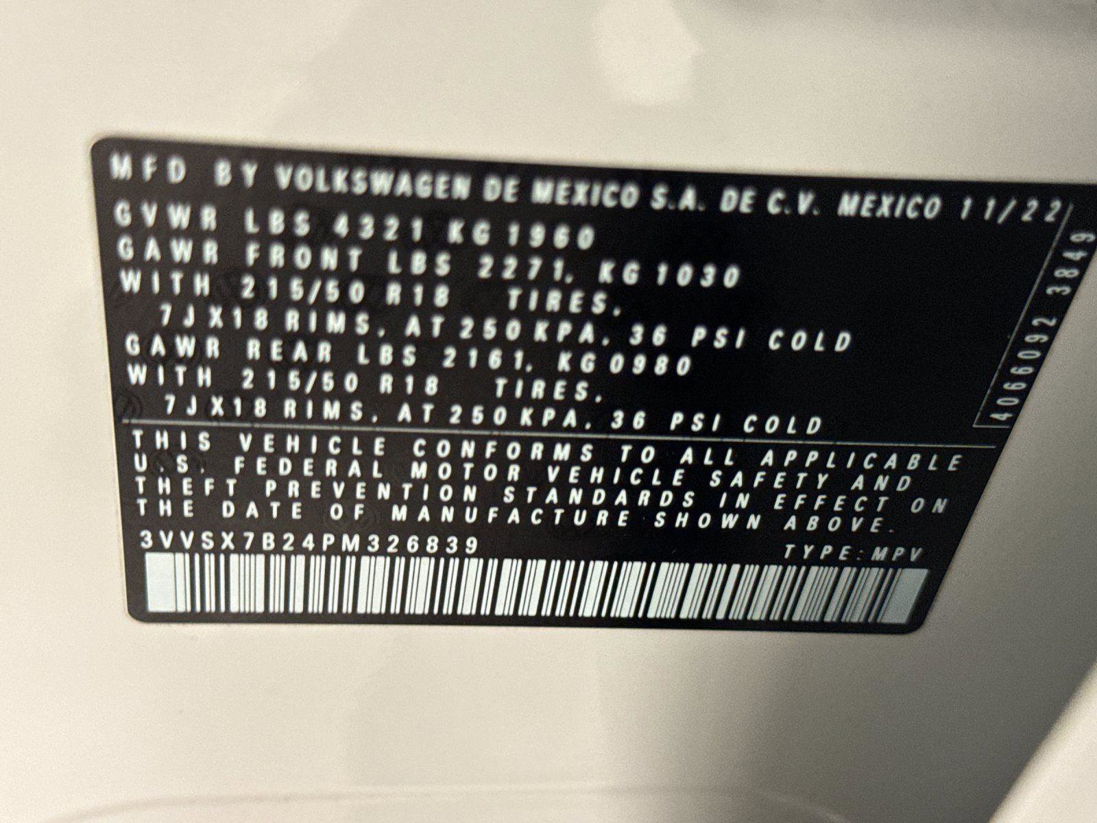 Used 2023 Volkswagen Taos SE FWD image 27