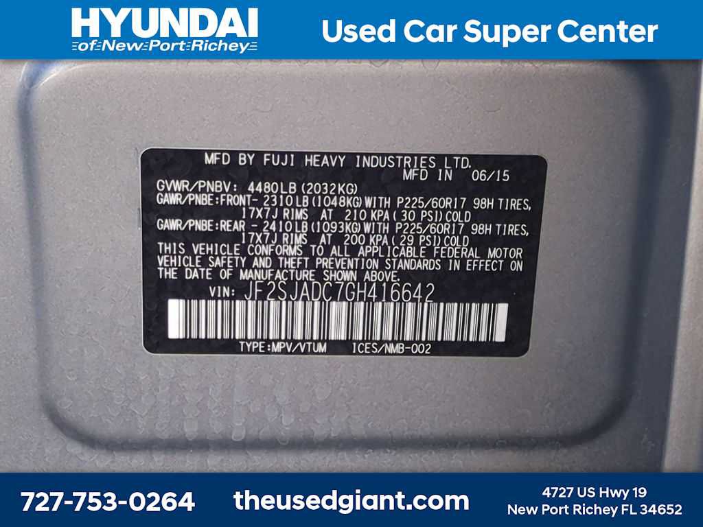 Used 2016 Subaru Forester 2.5i Premium w/ All-Weather Package AWD/4WD image 31