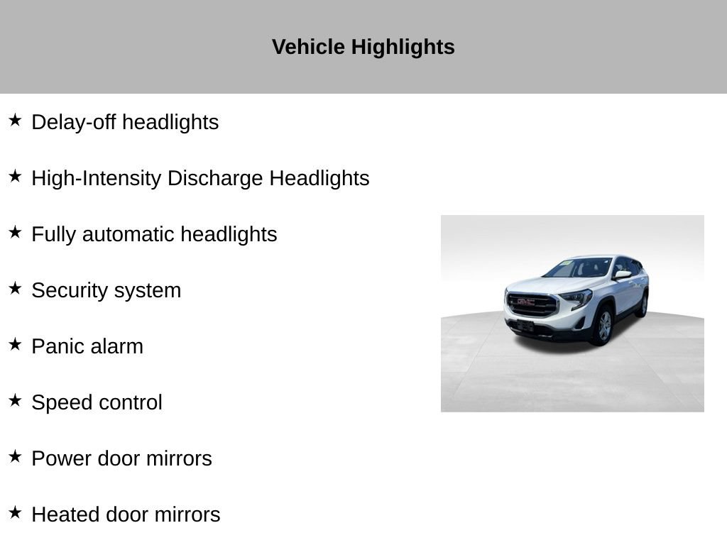 Used 2019 GMC Terrain SLE FWD image 36