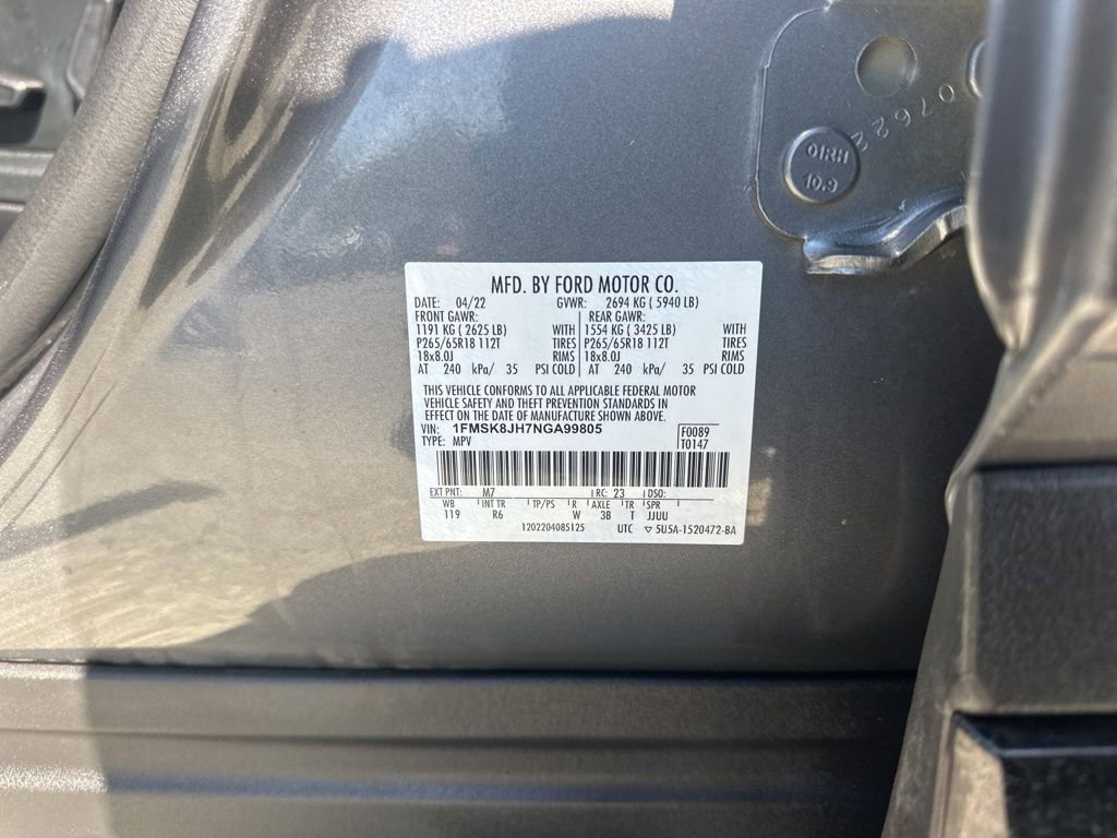 Used 2022 Ford Explorer Timberline AWD/4WD image 38