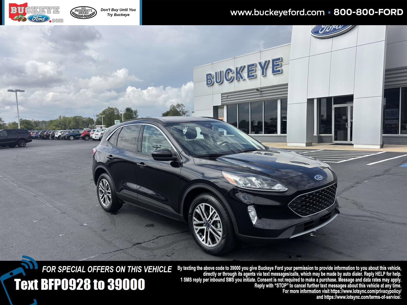 Certified 2022 Ford Escape SEL