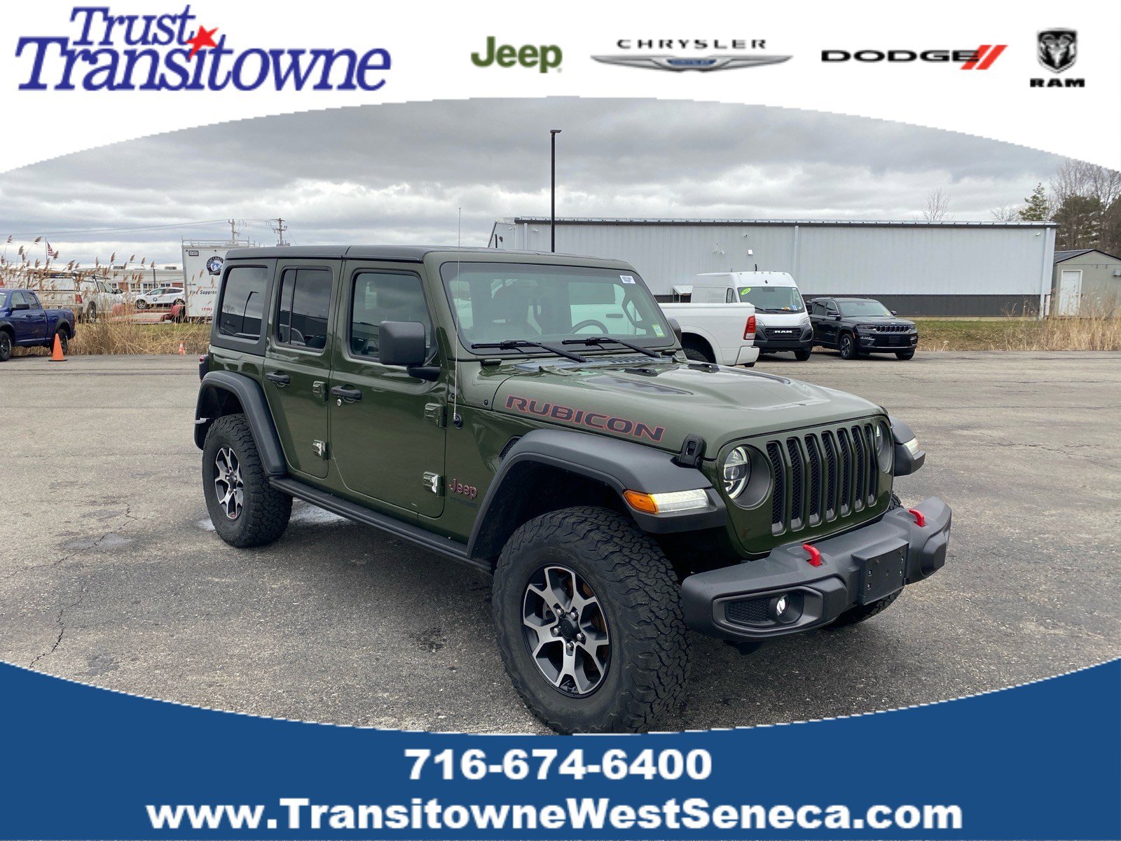 Used 2021 Jeep Wrangler Unlimited Rubicon image 1