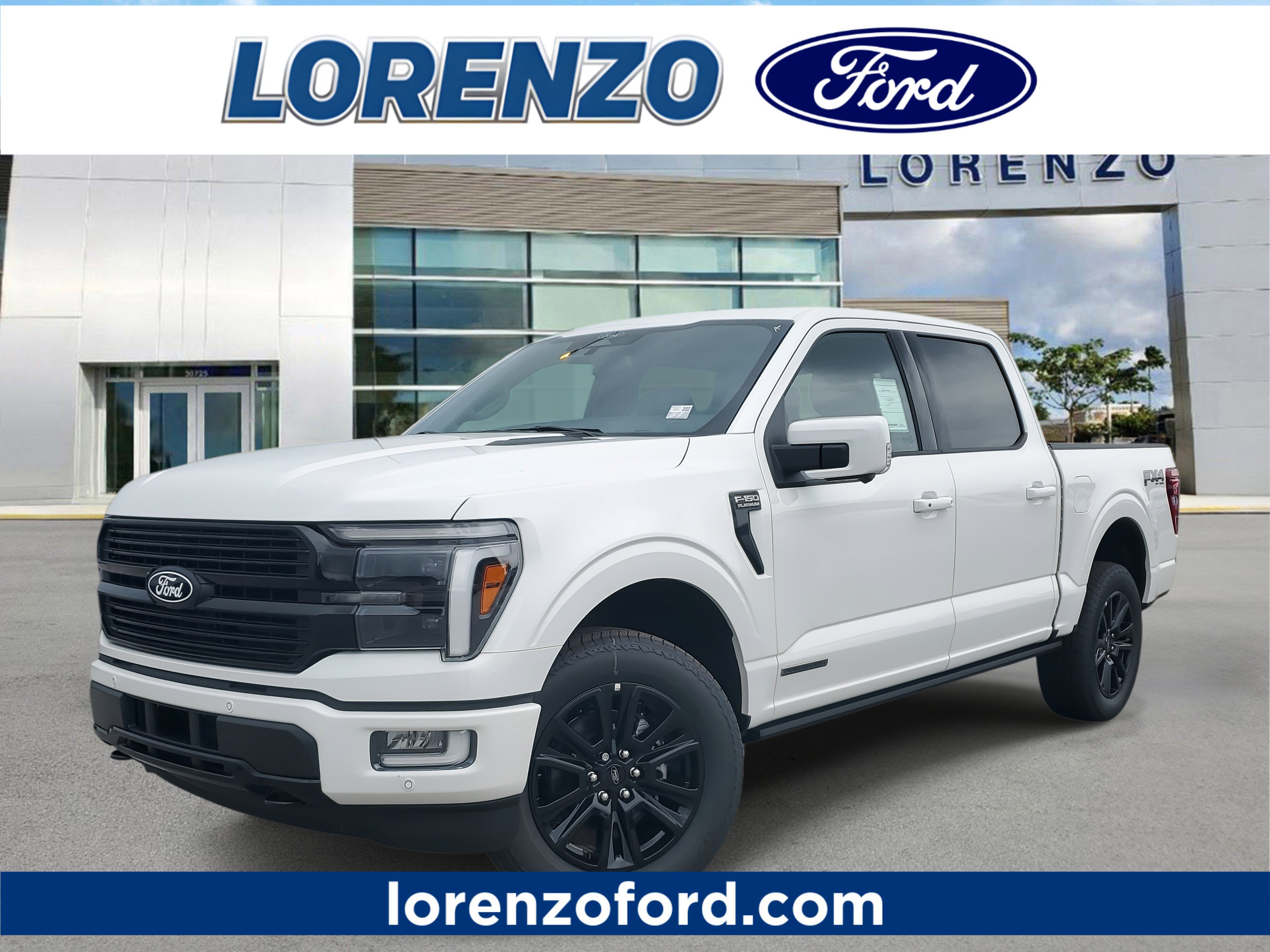 New 2025 Ford F150 Platinum w/ Equipment Group 702A High