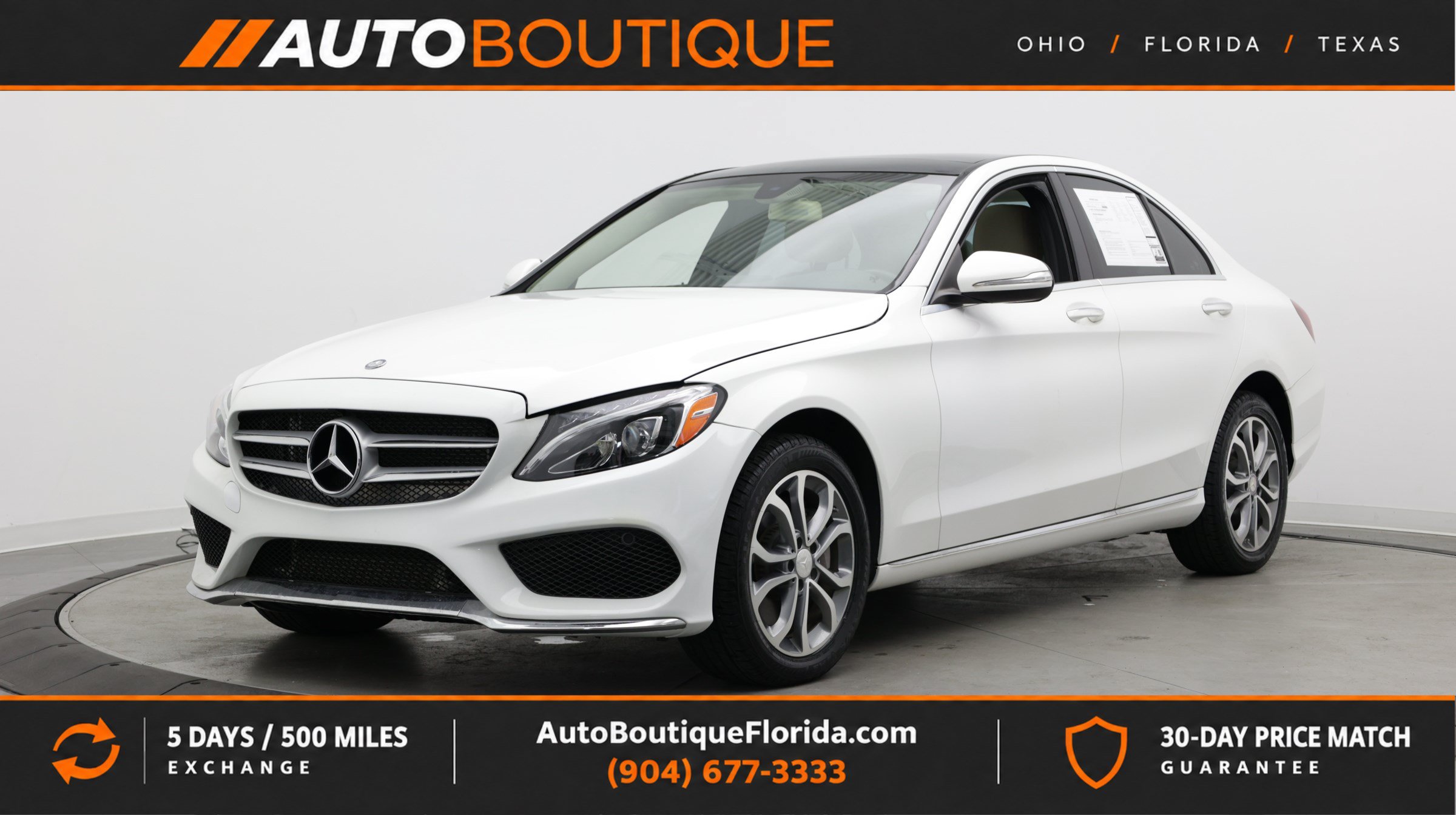 Used 2015 Mercedes-Benz C 300 4MATIC Sedan