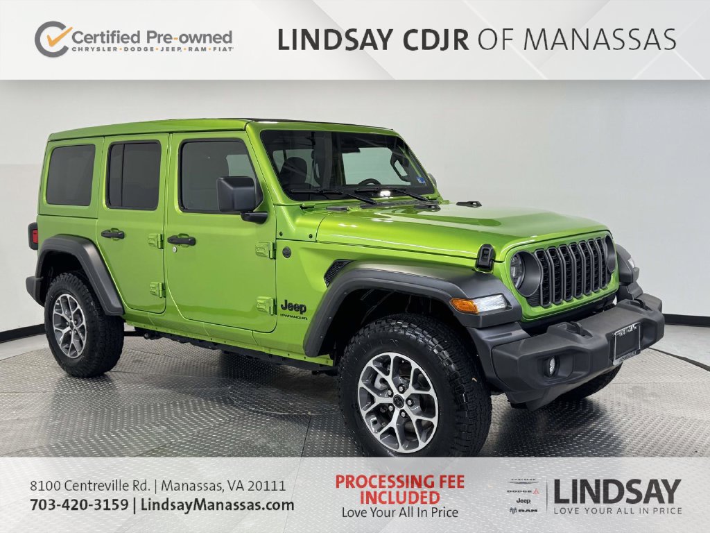 Used 2025 Jeep Wrangler Unlimited Sport