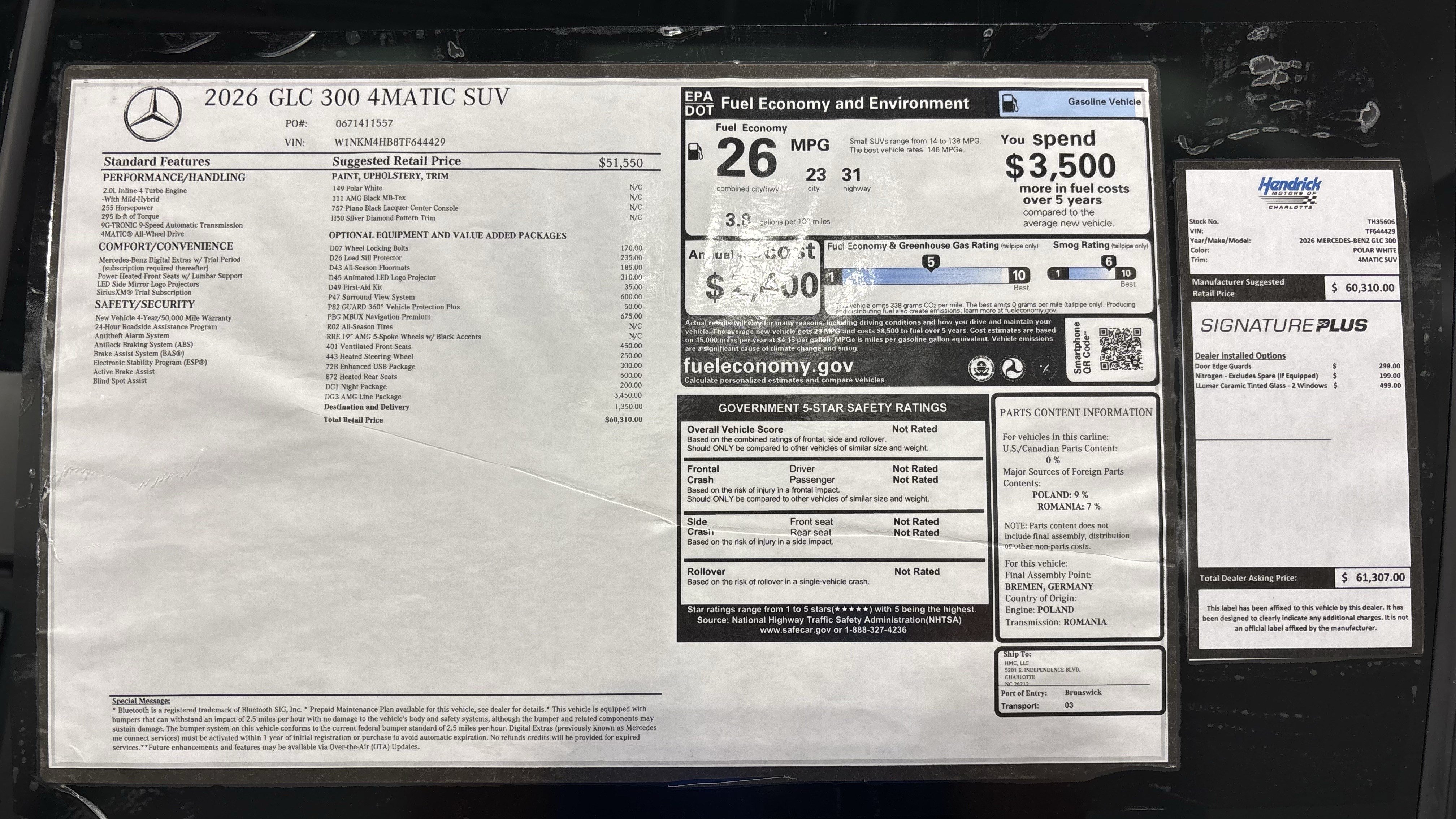 New 2026 Mercedes-Benz GLC 300 4MATIC image 28