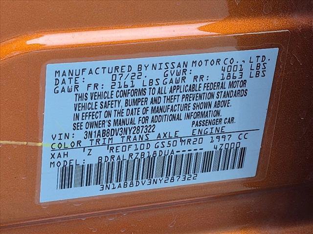 Used 2022 Nissan Sentra SR FWD image 22