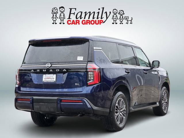 Used 2025 Nissan Armada SL w/ Captain's Chari Seat Package AWD/4WD image 4