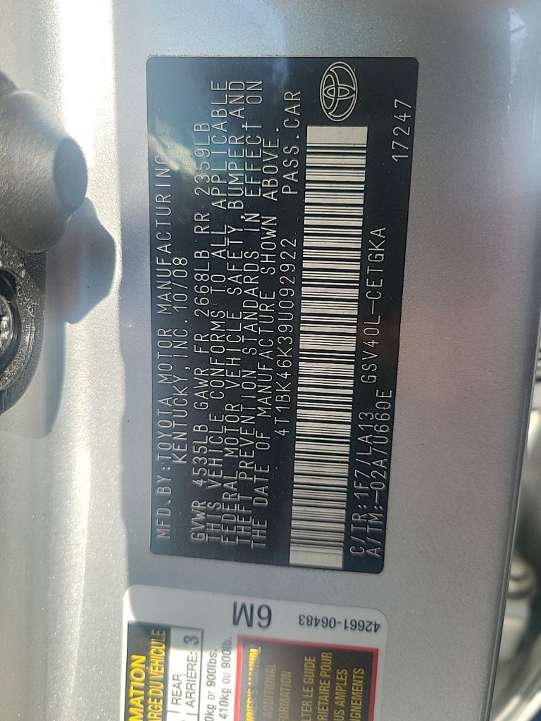 Used 2009 Toyota Camry XLE FWD image 25