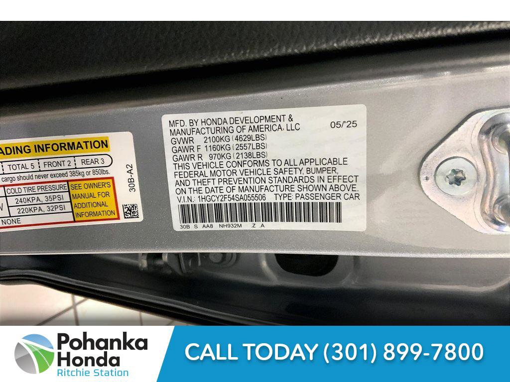 New 2025 Honda Accord Hybrid Sport image 21